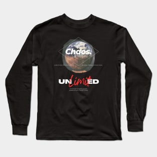 Chaos Unlimited (Dark Version) Long Sleeve T-Shirt